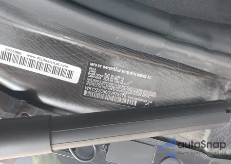 2016 BMW I8 z USA, uszkodzony, nr VIN WBY2Z2C56GV675770